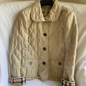Burberry quilted jacket